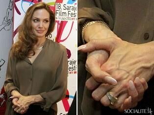 Анджелина Джоли фото каблучки
