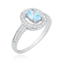 обзорное фото Серебряное кольцо с фианитами 024925  Серебряные кольца с фианитом
