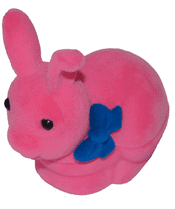 обзорное фото Футляр Зайчик, розовый, универсальная прорезь 002829  Подарочные футляры и упаковки