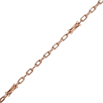 обзорное фото Золотая цепь на шею Якорное плетение 036519  Золотые цепочки