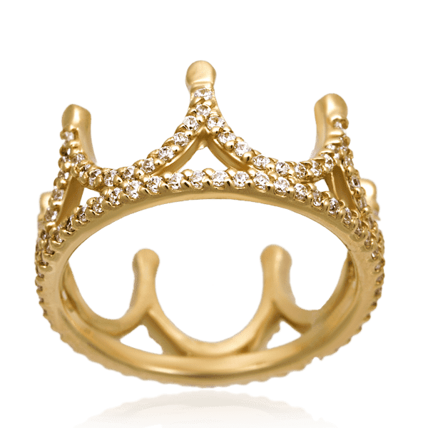 Кольцо в форме короны для женщин