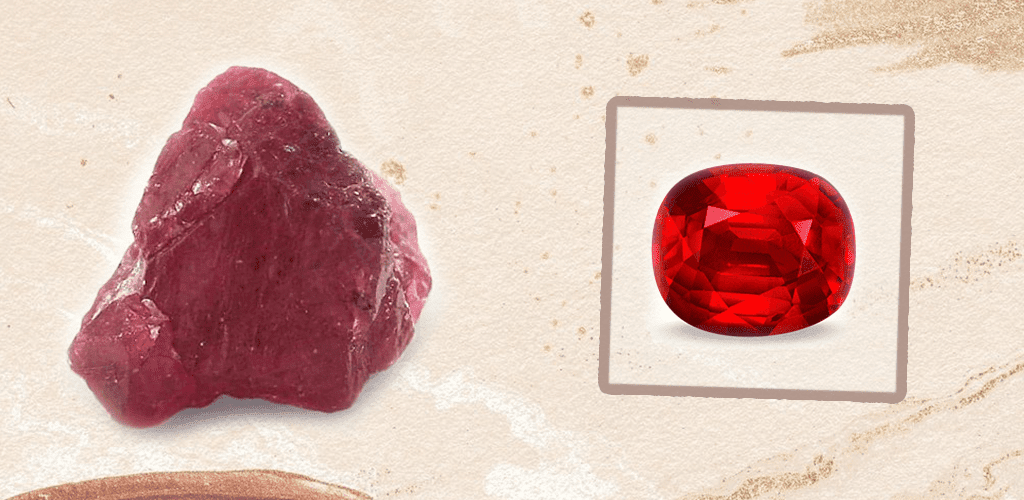 камень рубин фото