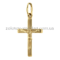 Золотой крестик 3318