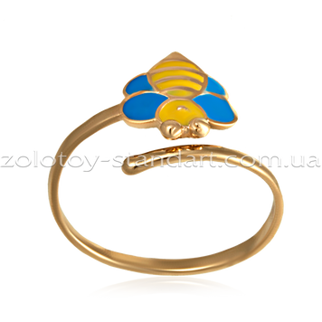 Золота дитяча каблучка Бджілка 300380Е 300380Е фото