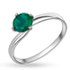 Нежное кольцо с зелёным ониксом Forever 027224 027224 фото 1
