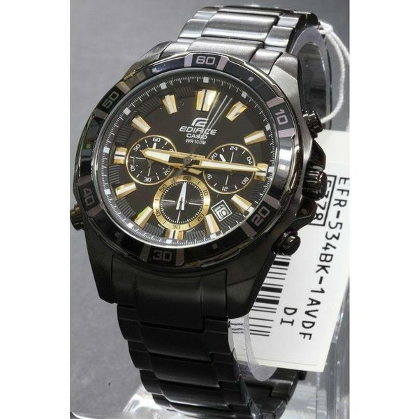 Часы CASIO EDIFICE EFR-534BK-1AVEF (5&nbsp;938) 5&nbsp;938 фото