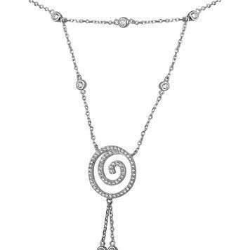 Серебряный браслет Слейв с фианитом 027710 027710 фото