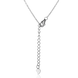 Серебряное колье в стиле Chopard с фианитами 027397 027397 фото 2