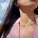Жовто-блакитне намисто зі срібною застібкою 2 в 1 Україна понад усе 037217 037217 фото 4