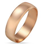 Обручальное кольцо из красного золота 028613 028613 фото