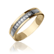 Обручка з діамантами 023195 023195 фото 2
