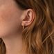 Золотые серьги Змейки 043126 043126 фото 8