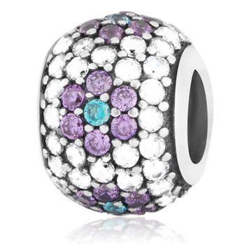 Серебряный подвес-шарм с фианитом 024958 024958 фото
