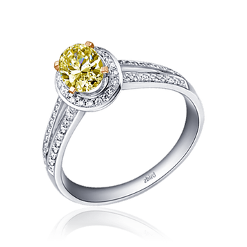 Эксклюзивное кольцо из белого золота с бриллиантами 031058 031058 фото