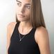Золотой кулон с круглым топазом и фианитами 032978 032978 фото 3
