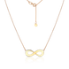 Колье из красного золота Знак Бесконечности 034338 034338 фото 3