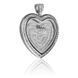 Серебряный кулон Сердца с фианитами в стиле Chopard 027680 027680 фото 5