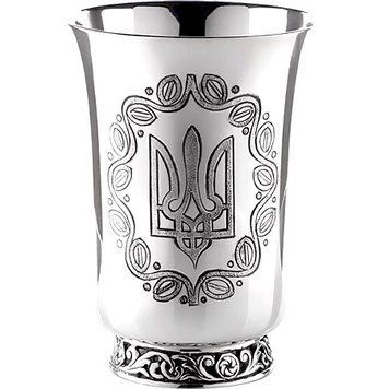 Стопка из серебра 925 пробы Тризуб 033168 033168 фото