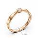 Золота каблучка з діамантом 043023 043023 фото 2