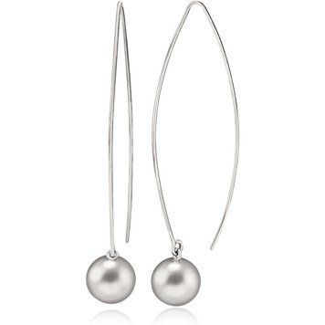 Серебряные серьги 925 пробы Шарики 034813 034813 фото