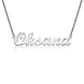 Срібне іменне кольє Oksana 034894 034894 фото 1