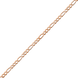 Золотая цепочка на шею Фигаро (Картье) 036606 036606 фото 1