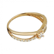 Золоте кільце з цирконієм 1,1,1293 1,1,1293 фото 2