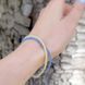 Жёлто-голубой браслет с серебряным замком Україна понад усе 037218 037218 фото 5