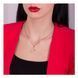 Золотой кулон Сердца с бриллиантами 026364 026364 фото 3