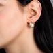 Серьги из красного золота с жемчугом 030994 030994 фото 3