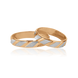 Золота обручка К10655 К10655 фото 2