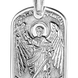 Серебряный подвес жетон, ладанка Ангел Хранитель 037362 037362 фото 1