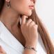 Сережки у білому золоті Пантера з чорними фіанітами 041890 041890 фото 4