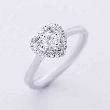 Золотое кольцо с бриллиантами Sweet Heart 038696 038696 фото