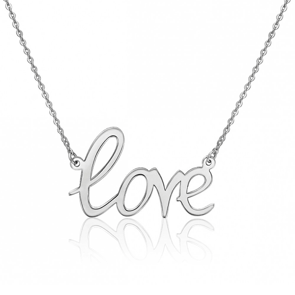 Кольє із срібла 925 проби Love 034710 034710 фото