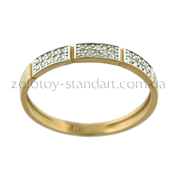Золотое кольцо с бриллиантами S12085 S12085 фото