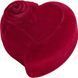 Футляр Сердце с розой бордовый 1208 1208 фото 1
