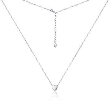 Серебряное колье Сердце 031311 031311 фото