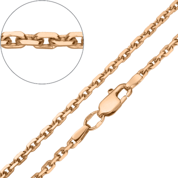Золотий ланцюжок без вставок 028063 028063 фото