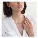 Серьги Спички из белого золота с черными фианитами 031678 031678 фото 3