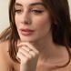 Золотое кольцо в форме гвоздя в белом золоте 585 пробы 038004 038004 фото 2