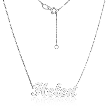 Серебряное колье с именем Helen (Елена) 034315 034315 фото