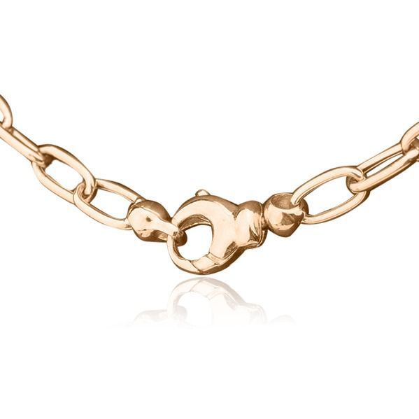 Золоте кольє в стилі Tiffany з фіанітами 029346 029346 фото