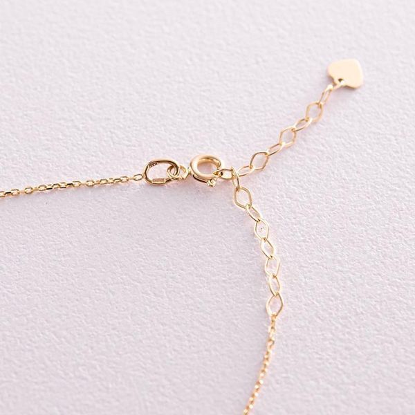 Кольє в жовтому золоті Українка 037479 037479 фото