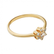 Золоте кільце з цирконієм 1,111,0408 1,111,0408 фото 2