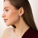 Серьги-конго Соты в красном золоте с фианитами 043391 043391 фото 2