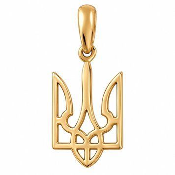 Золотой подвес Герб Украины 416100 416100 фото