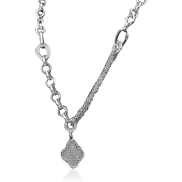Золотое колье в стиле Van Cleef 029352 029352 фото