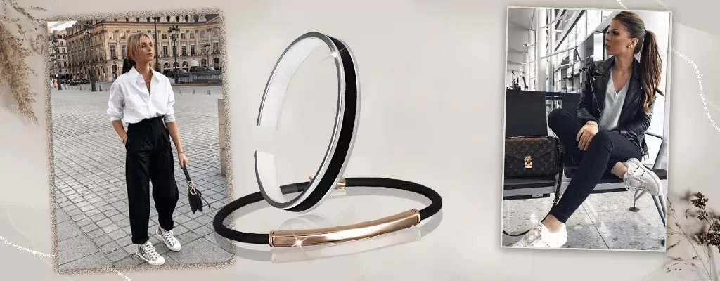 Каучуковые браслеты с золотом Каучуковые браслеты с золотом фото