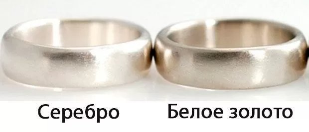Біле золото чи срібло: у чому різниця Серебро. Белое золото.